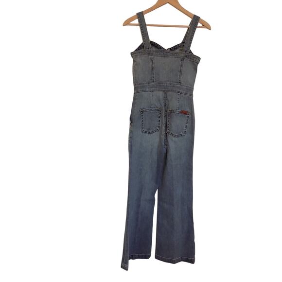 Seven 7 For All Mankind denim jumpsuit size XXS NWT - Picture 4 of 8